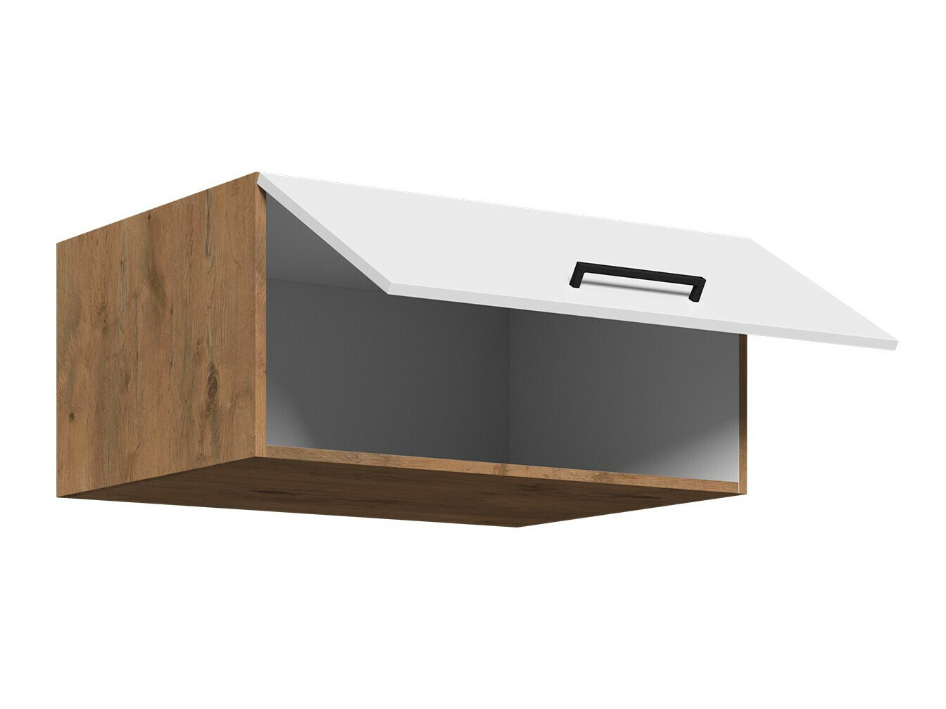 Modulvægskab Wood Dark 132