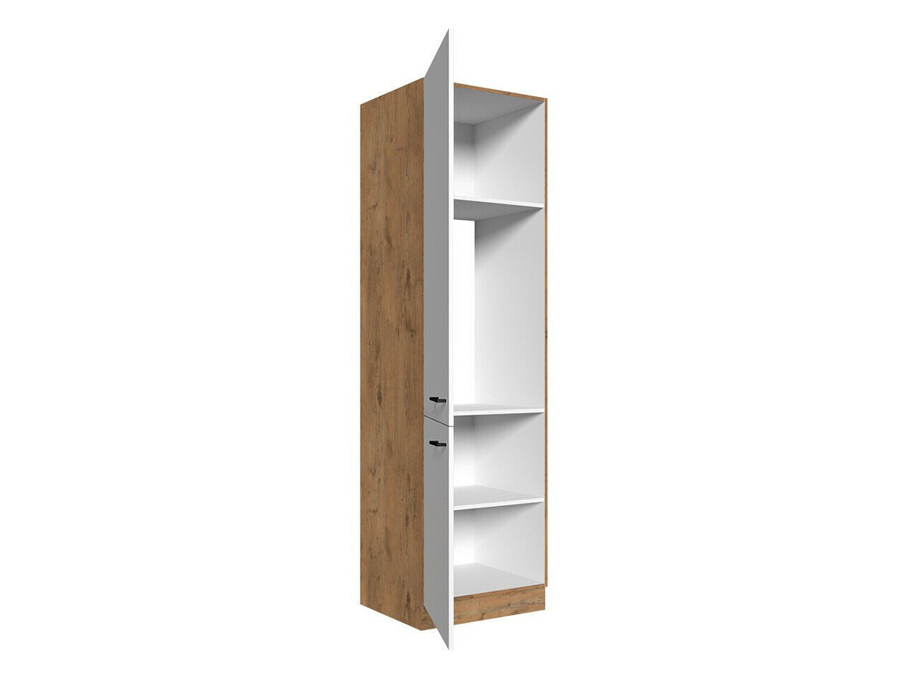 Modulskab med låger Wood Grey 134