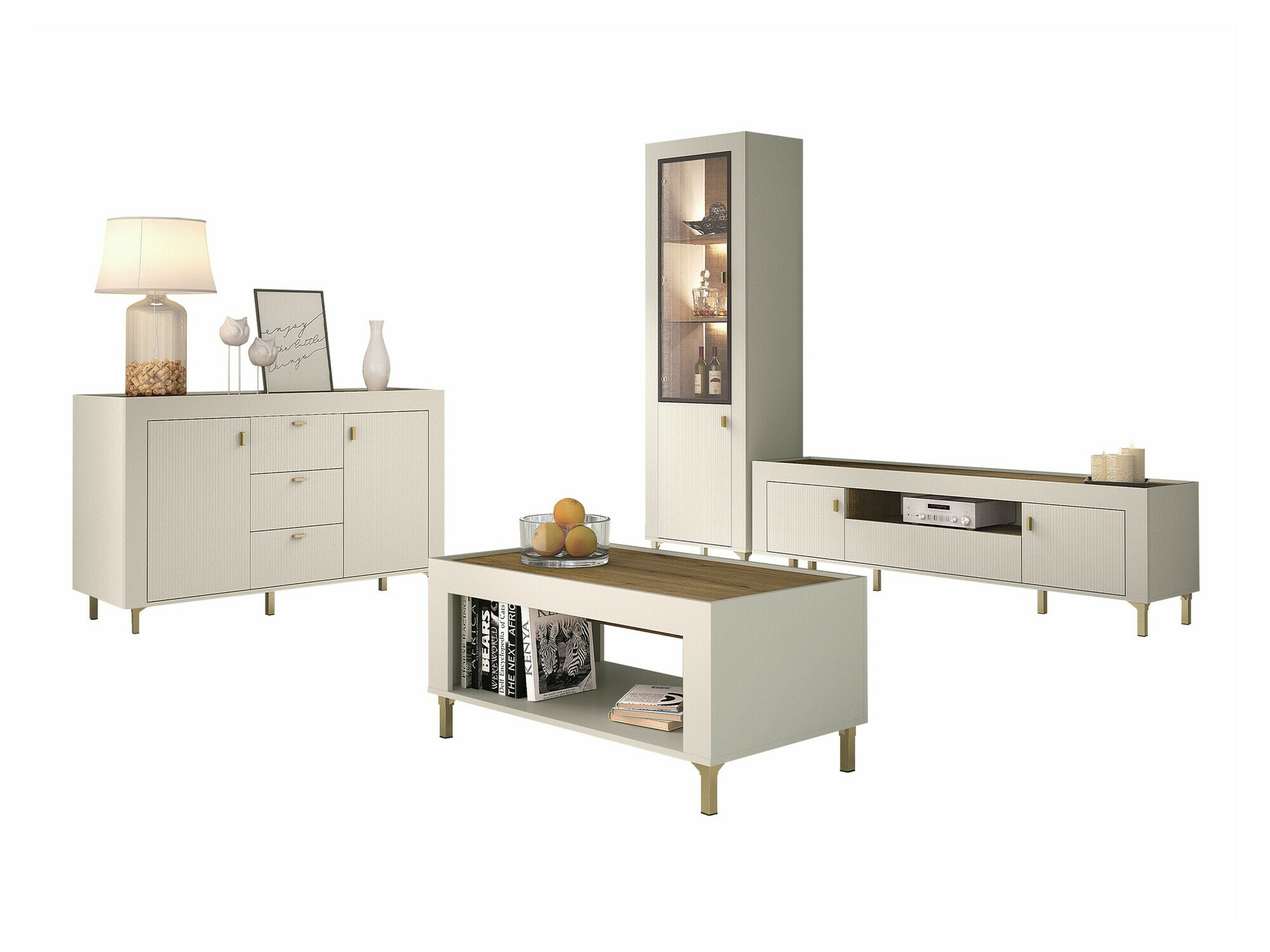 Stuemøbelsæt Mormavu 114 (Kashmir)