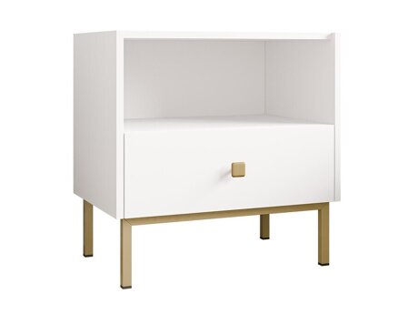 Sengebord Comfivo Nunove 105 (Hvid)