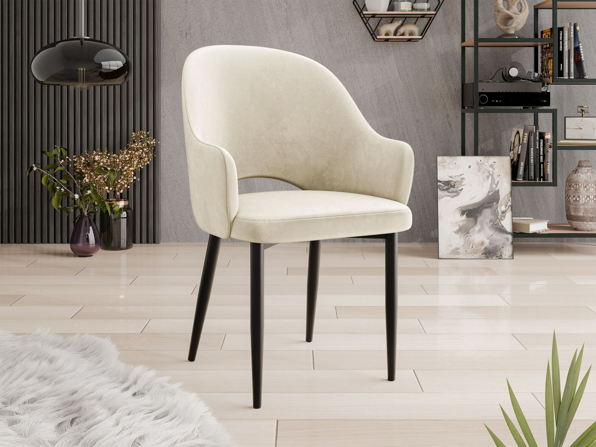 Stol Jackson 116 (Sort + Magic Velvet 2250)