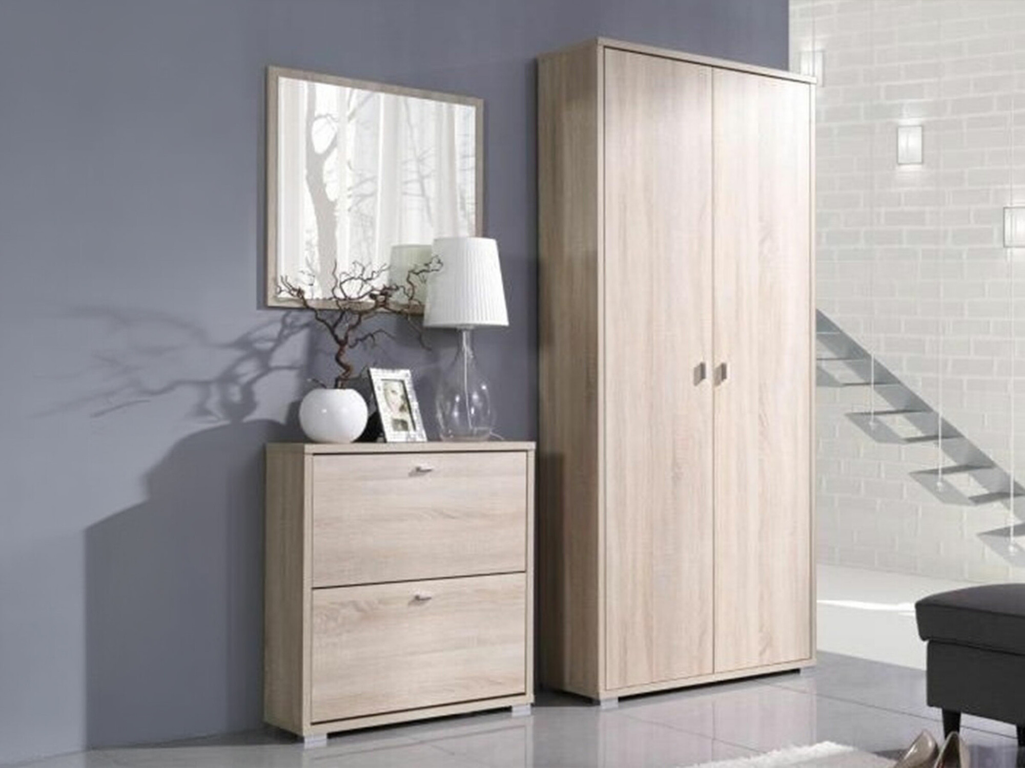 Entrésæt Fenmora 105 (Sonoma eg)