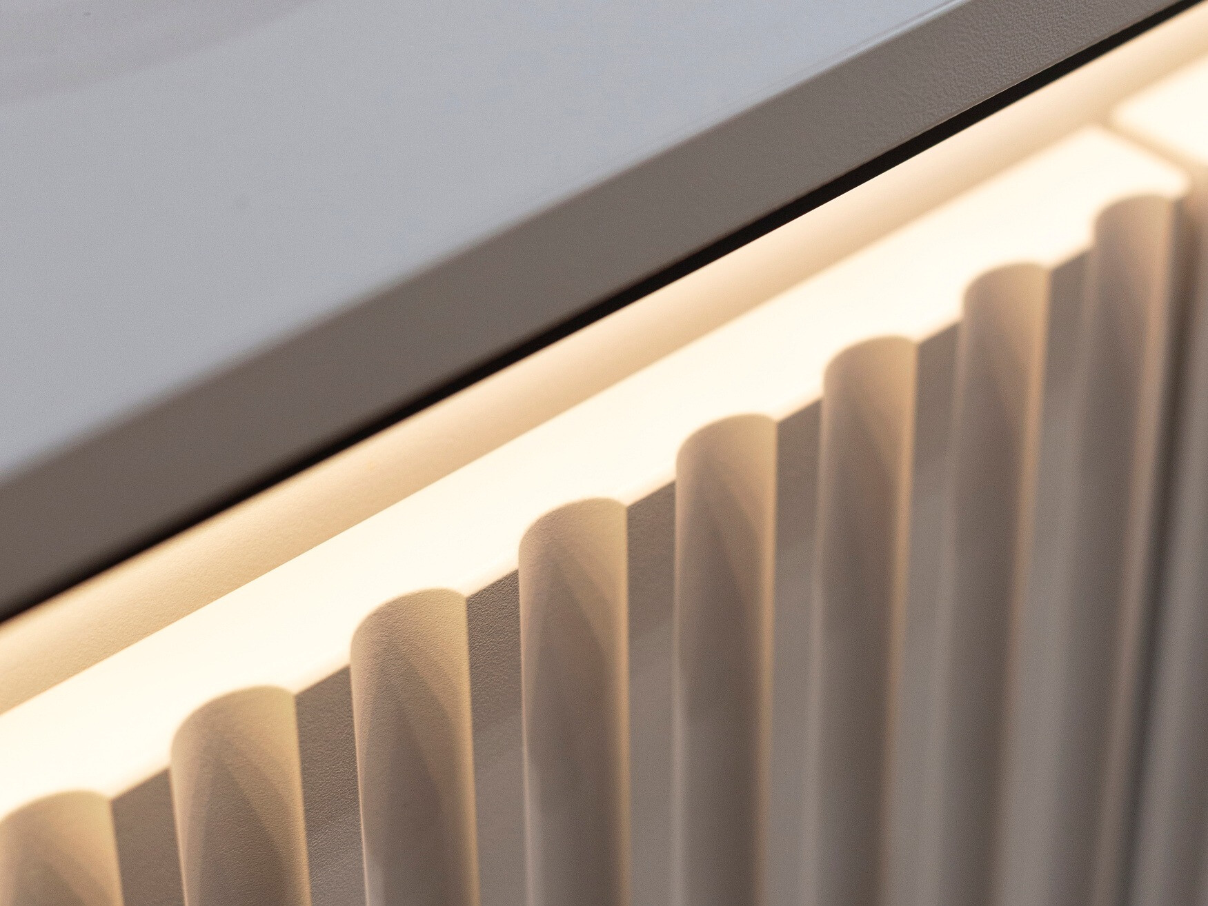 TV-bord Fernolu 104 (Grå + Sort)