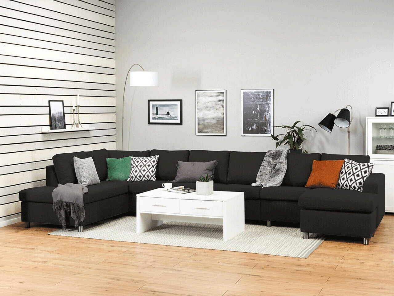 Hjørnesofa Scandinavian Choice Remavio 153 (Dortmund 1115)