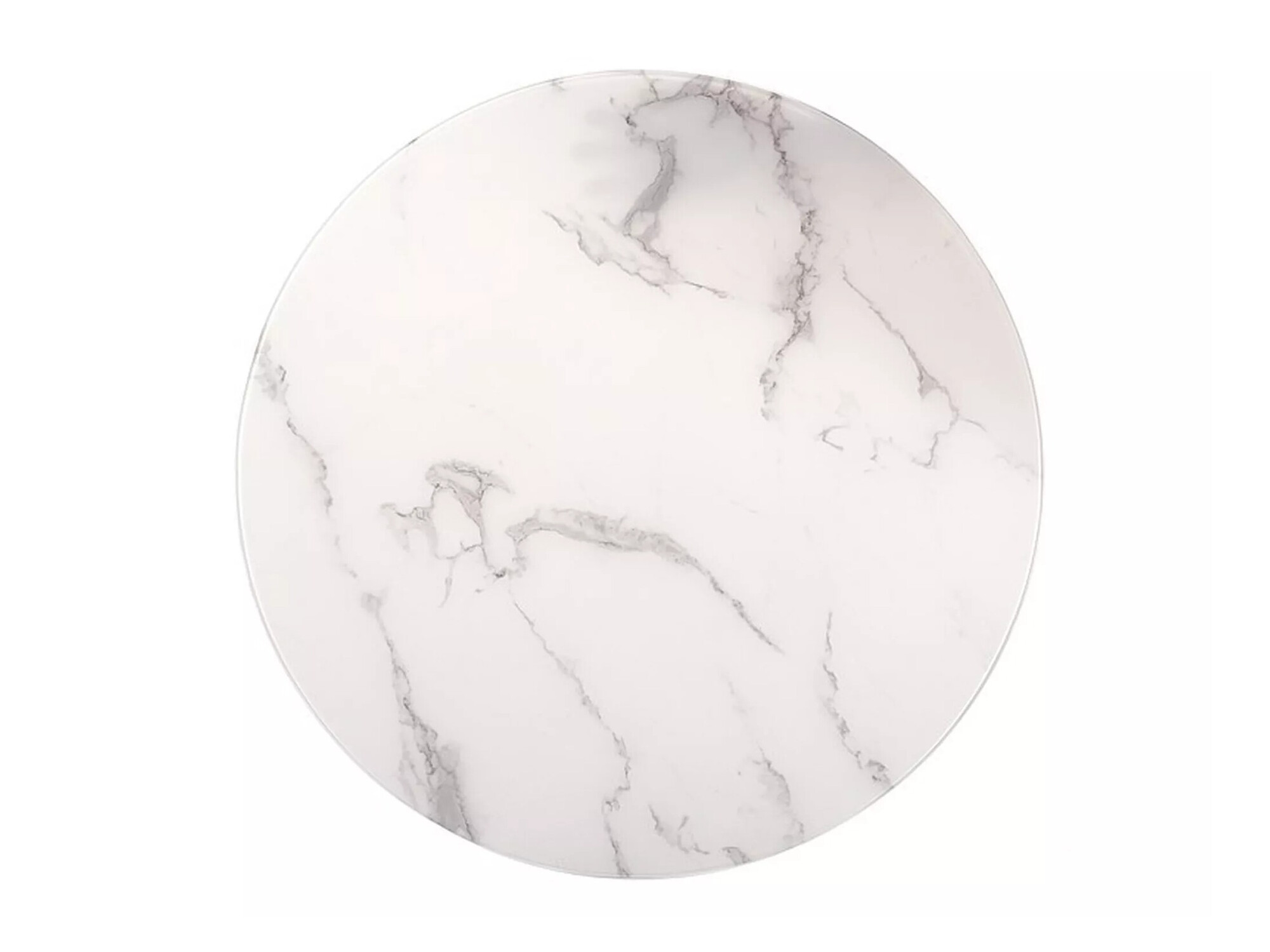 Sidebordesæt Detroit 495 (Sølv + Hvid marmor)