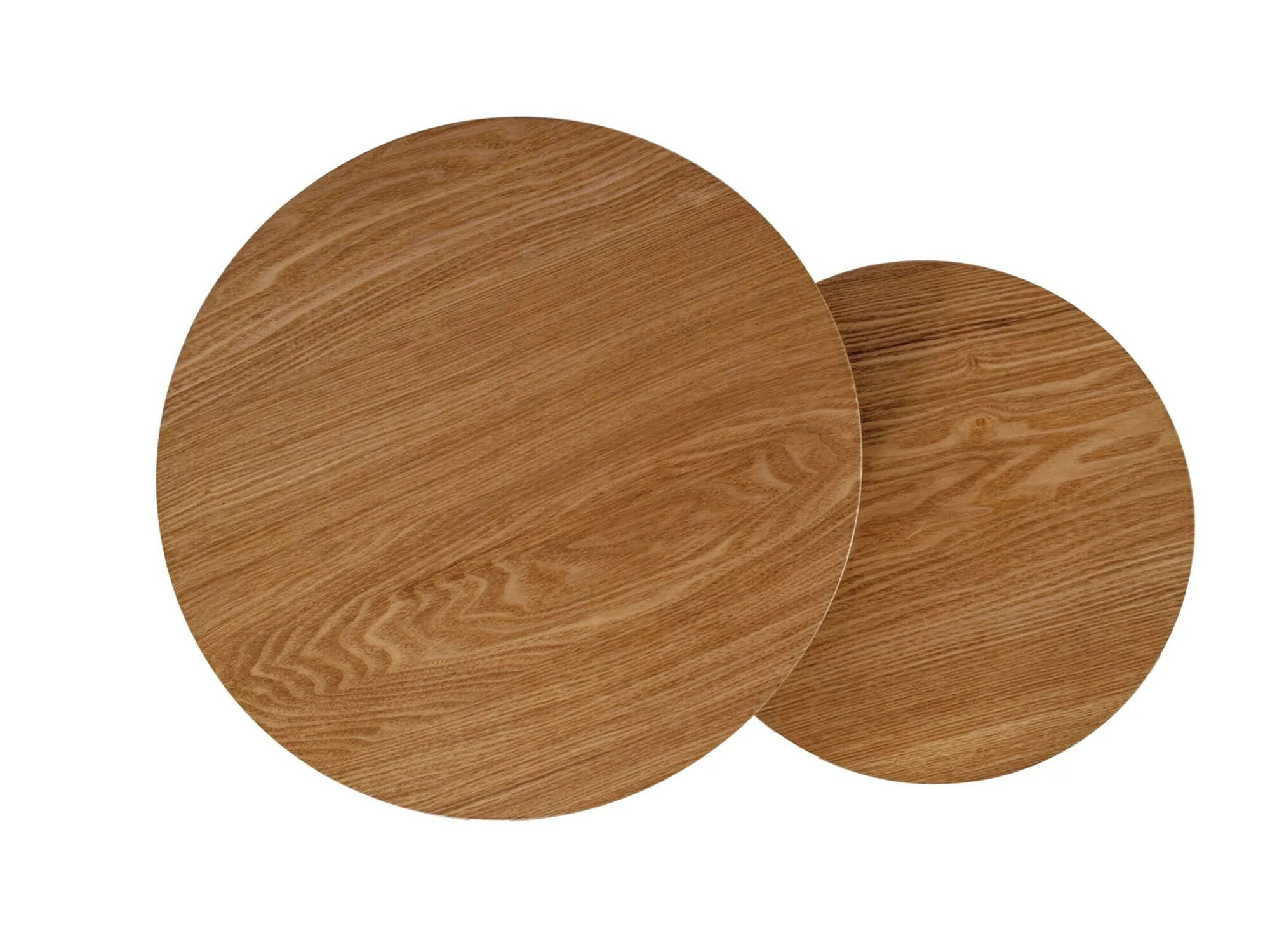 Sofabordssæt Detroit 486 (Sort + Egetræ)