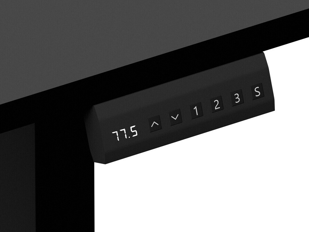 Hæve-sænkebord Lodi 103 (Sort)