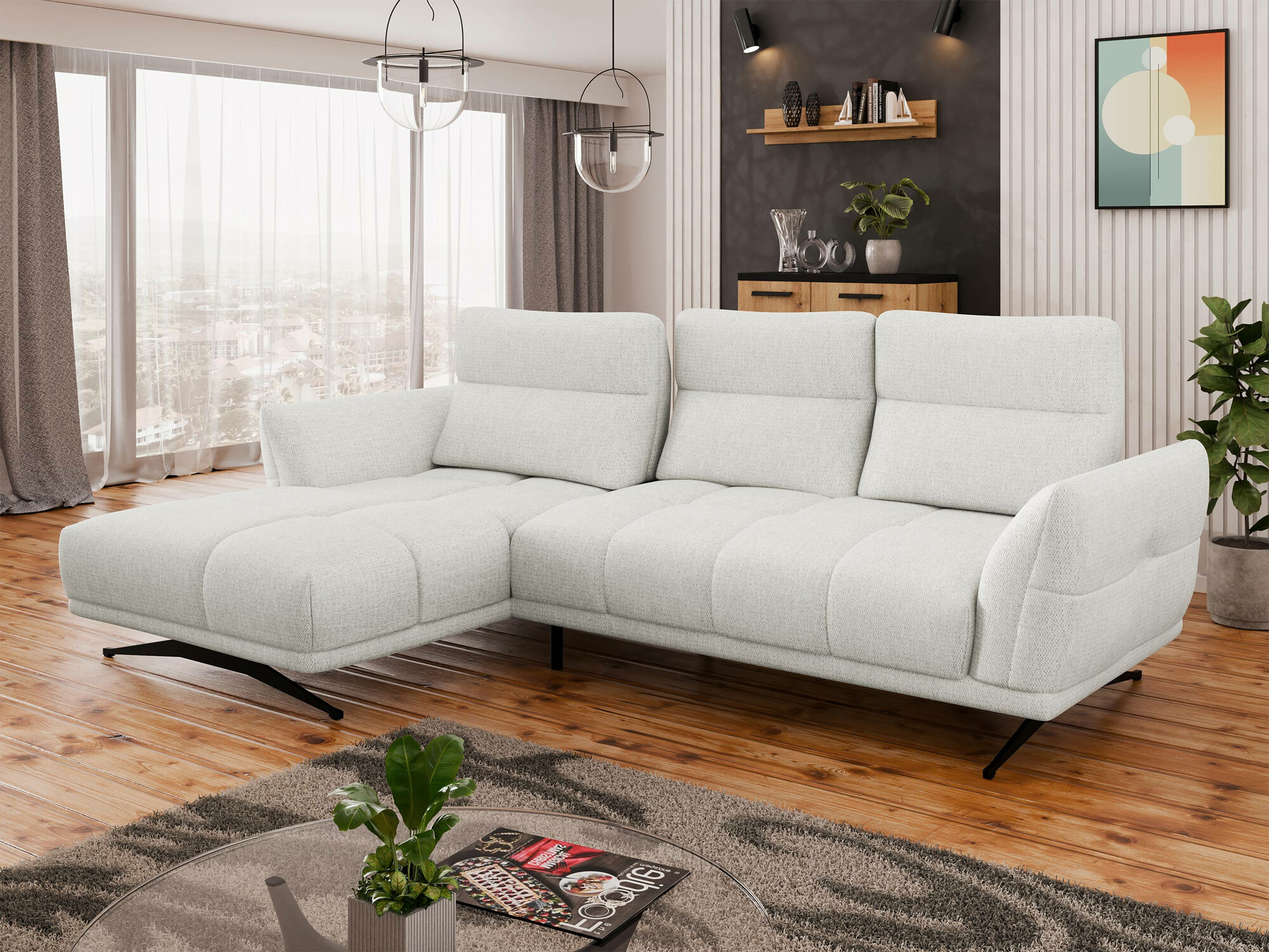 Hjørnesofa Lincoln 195 (Sorella 03)