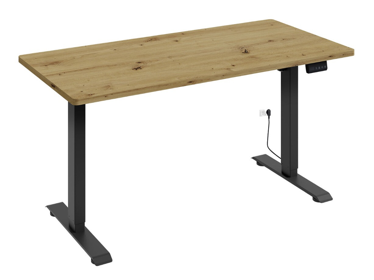 Hæve-sænkebord Buffalo 184 (Sort)