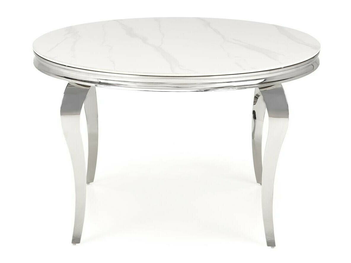 Spisestuesæt Houston 1828 (Hvid marmor + Grå)