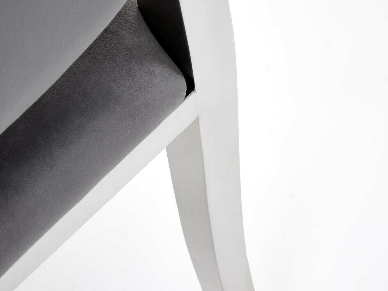 Spisestuesæt Houston 1828 (Hvid marmor + Grå)