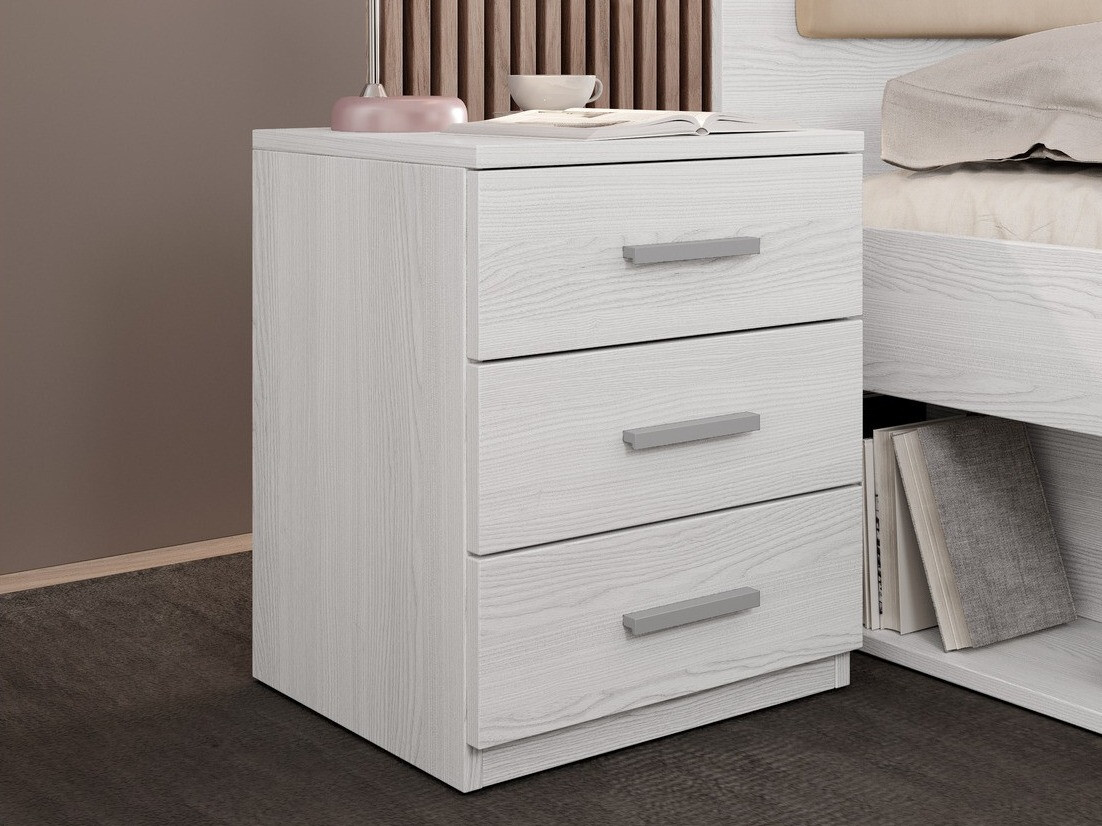 Sengebord Levruvu 107 (Bleget aske)