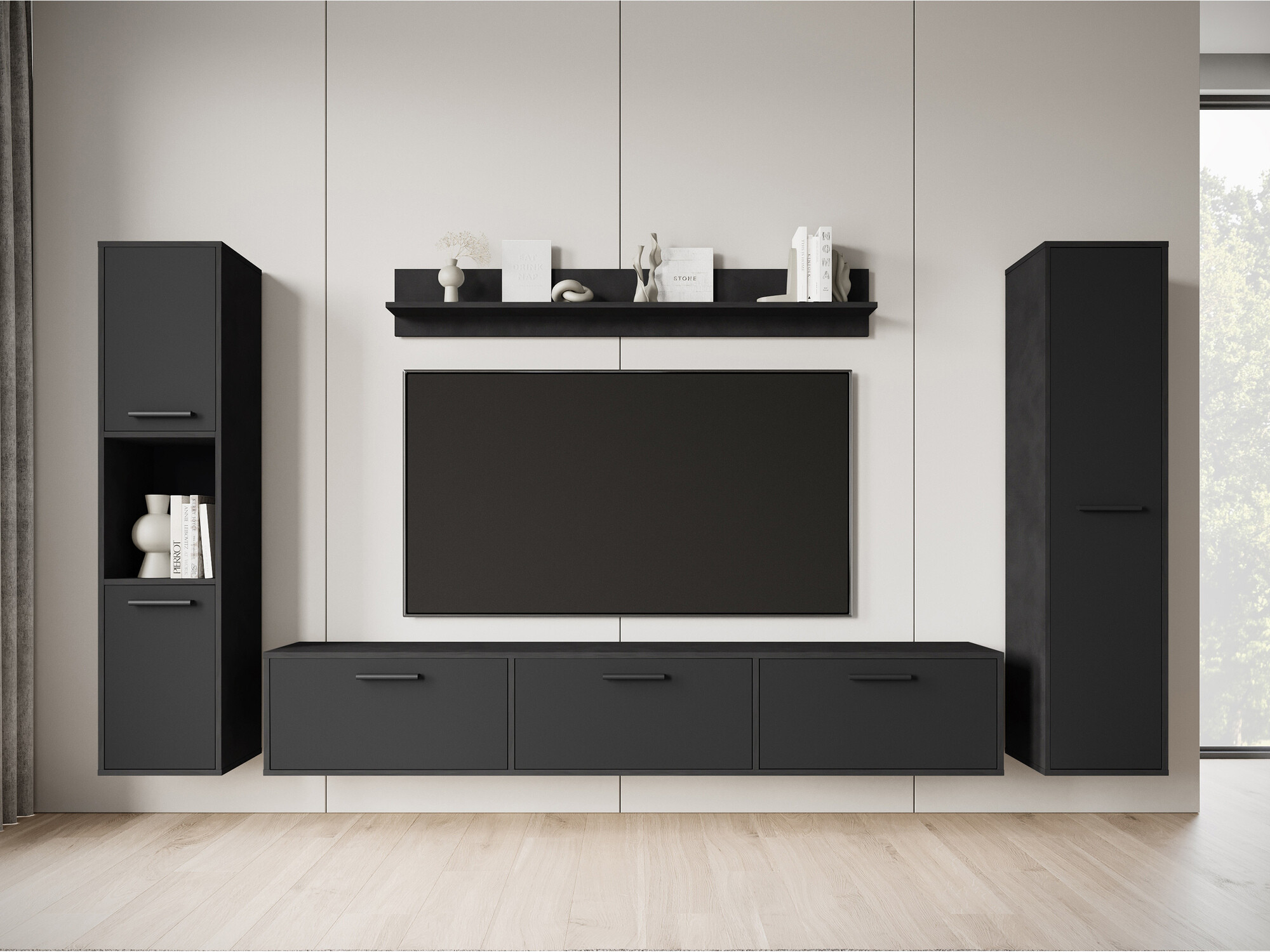 Stuemøblersæt Sarasota 175 (Grafit)