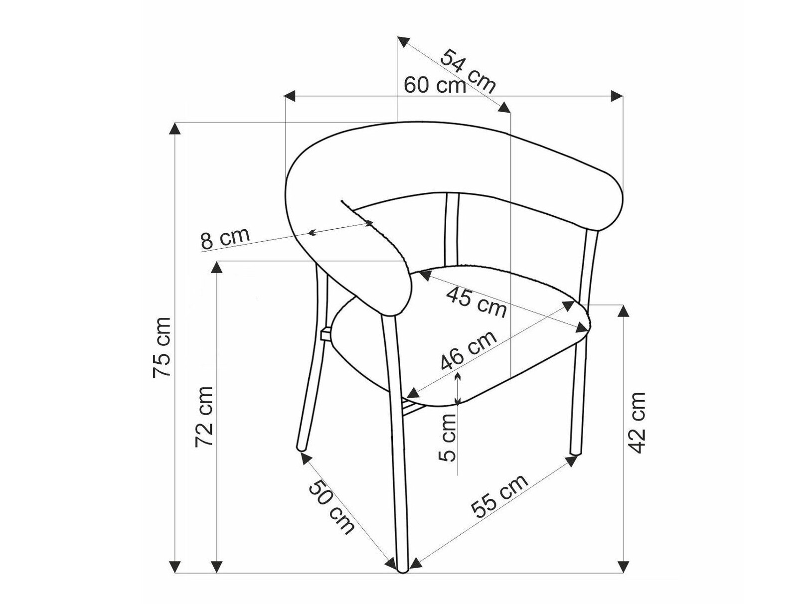 Spisestuesæt Houston 1839