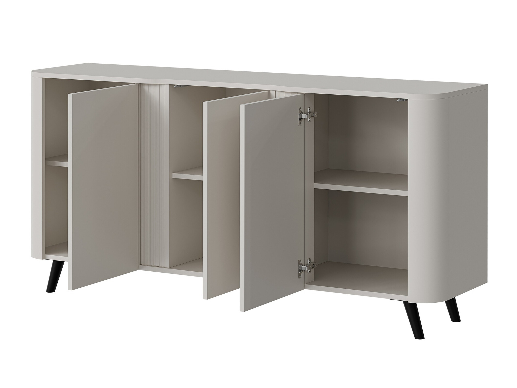 Stuemøbelsæt Charlotte 204 (Kashmir + Sort)