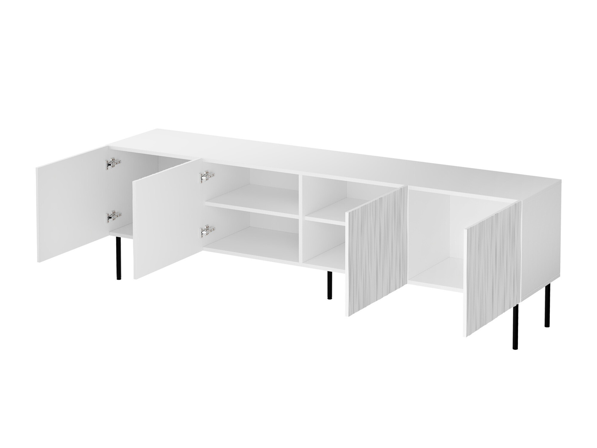 Stuemøbelsæt Lorelbo 104 (Sort + Gylden)