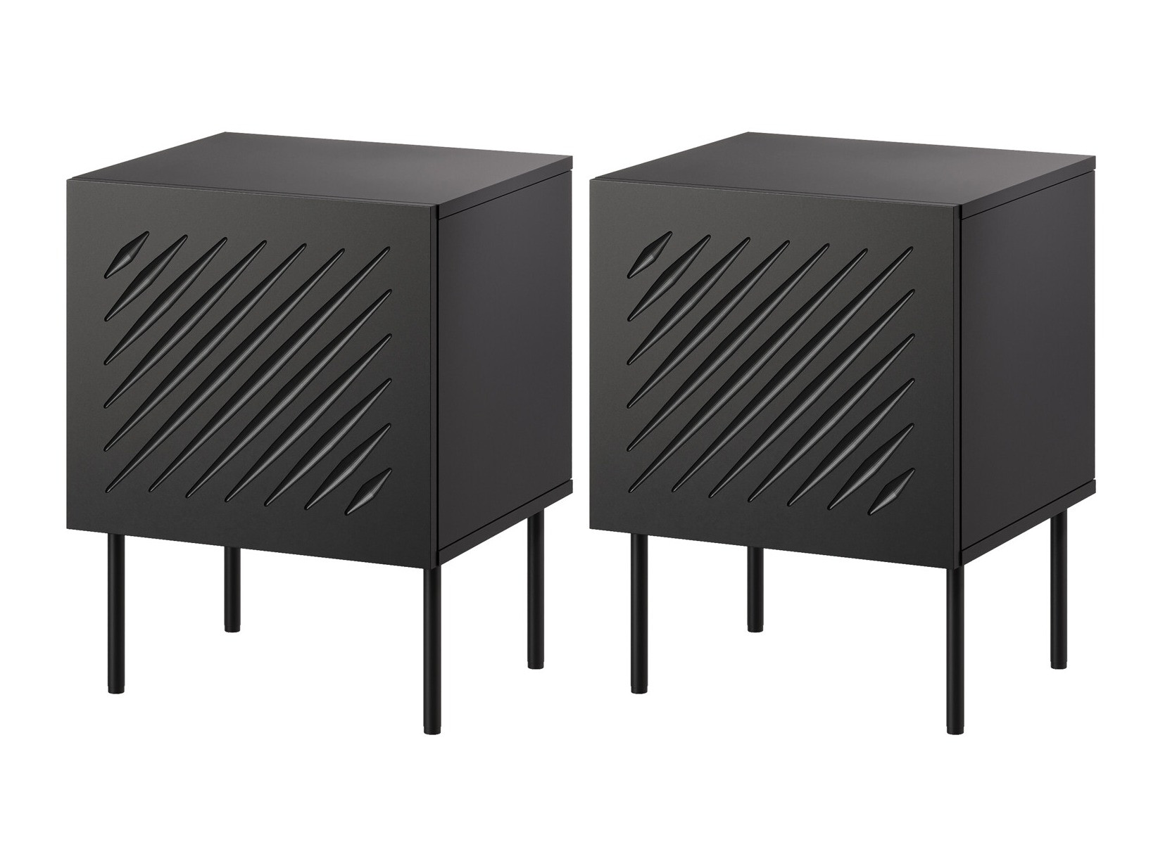 Natbordssæt Tolfelo 104 (Sort)