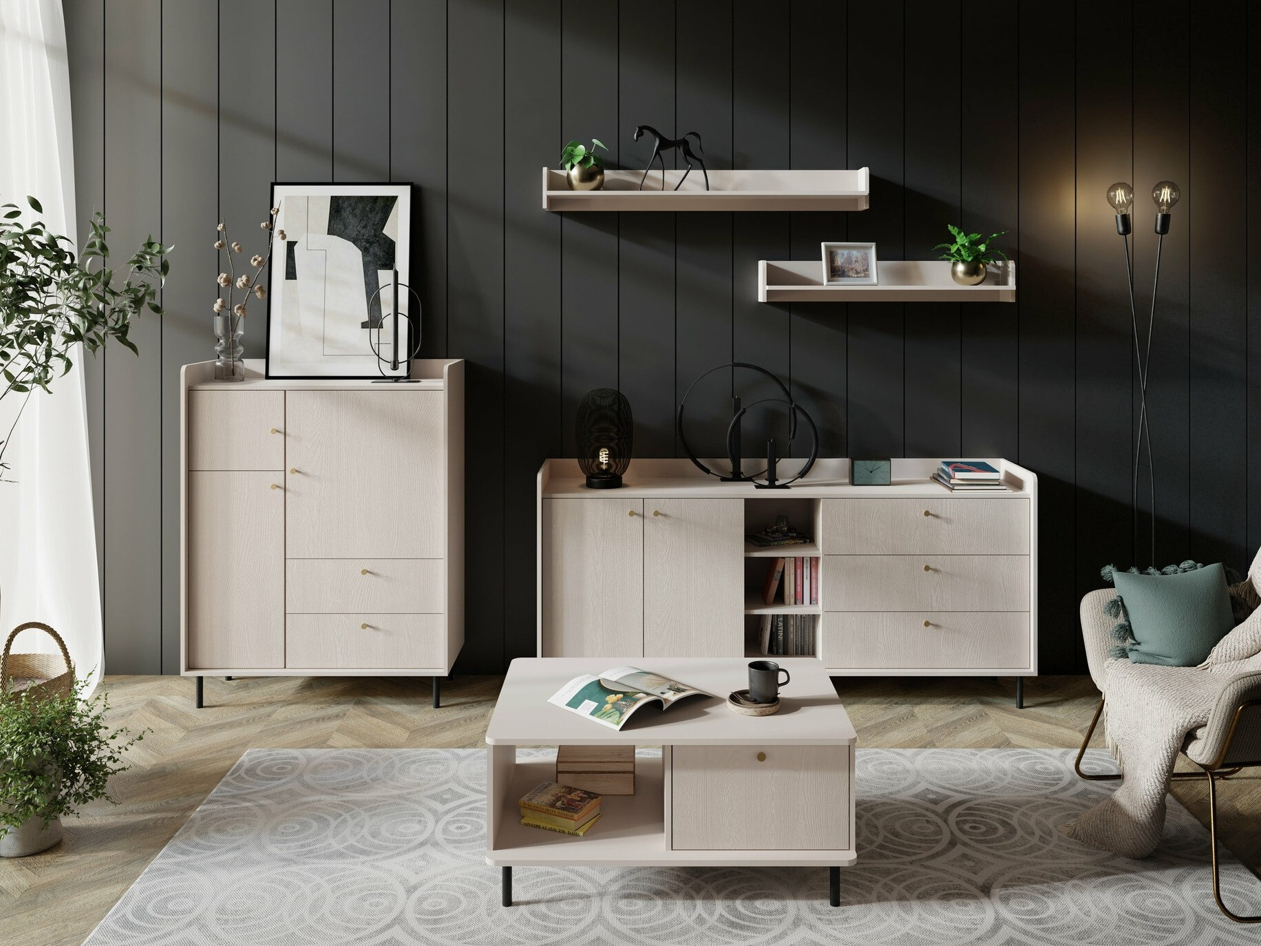 Stuemøbelsæt Sorsale 111