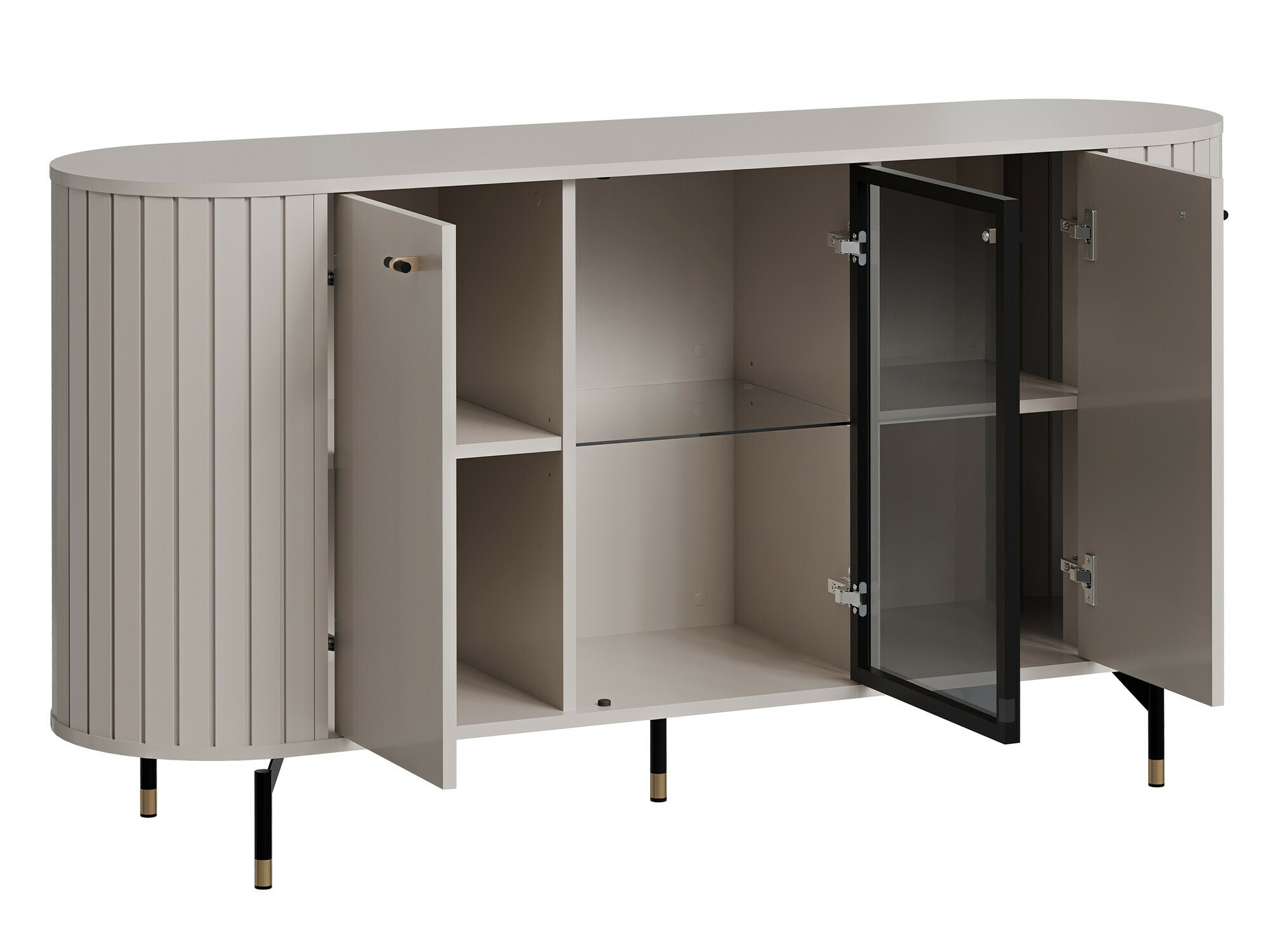 Stuemøbelsæt Novmono 109 (Sort)