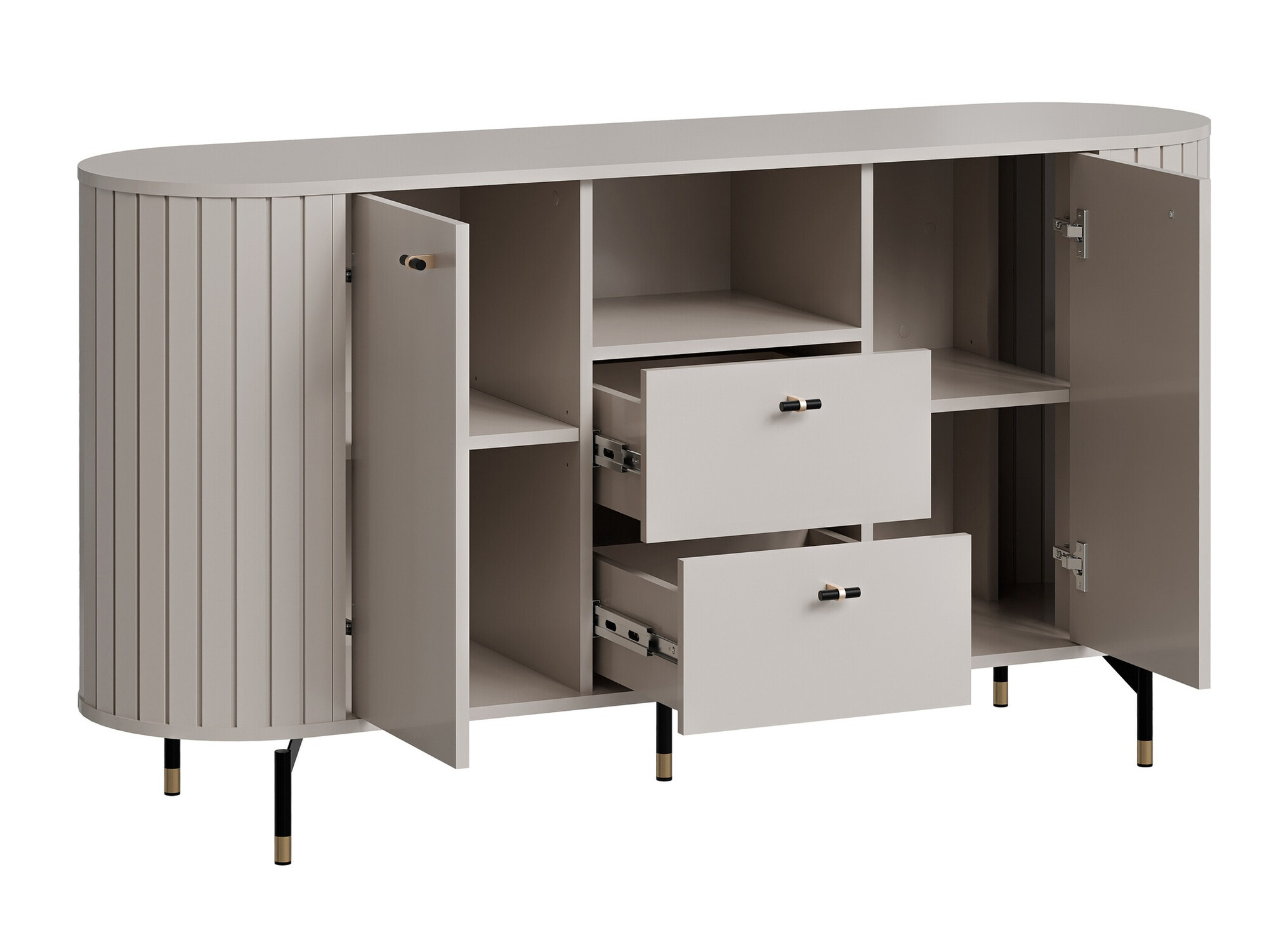 Stuemøbelsæt Novmono 110 (Sort)