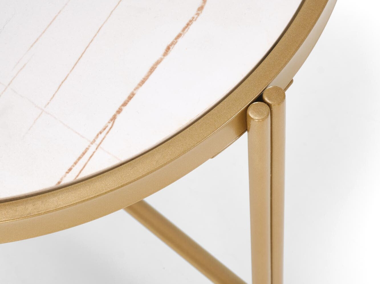 Sofabordssæt Houston 1867 (Hvid marmor)