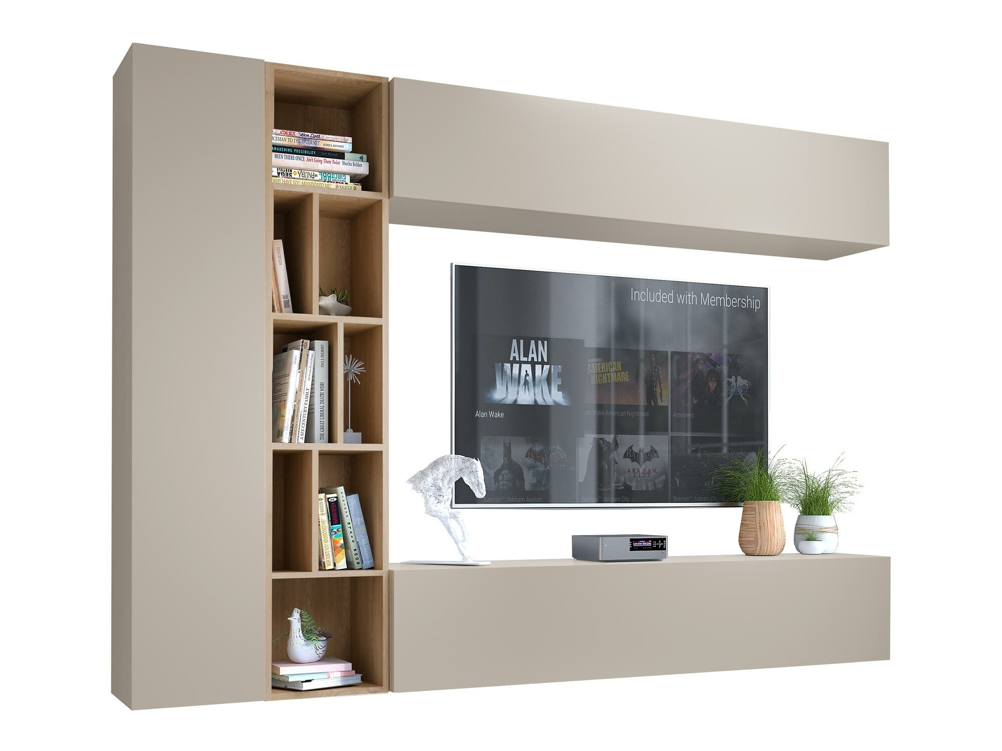 Stuemøbelsæt Comfivo 260 (Kashmir + Artisan eg)