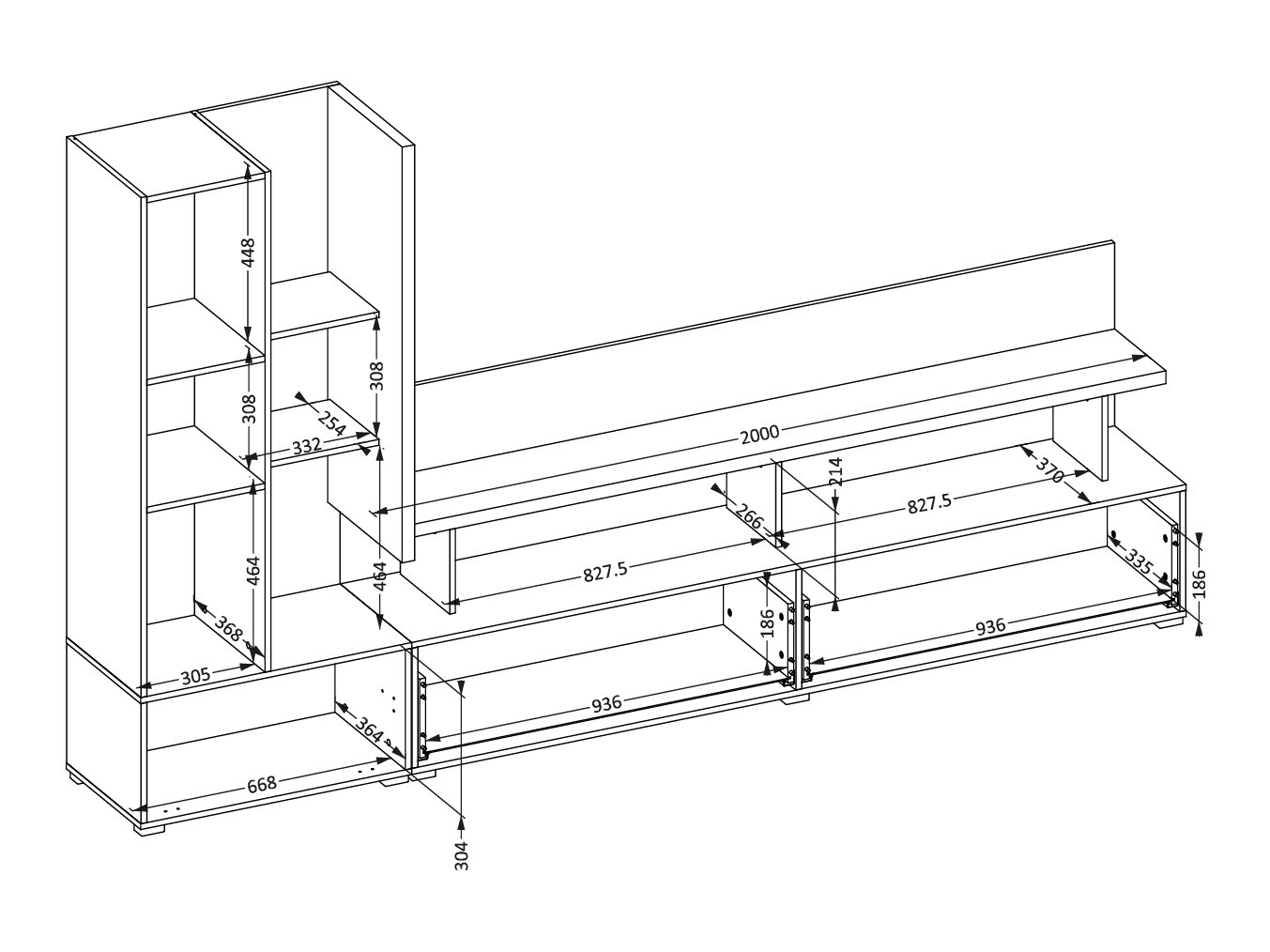 Stuemøbelsæt Virvele 102