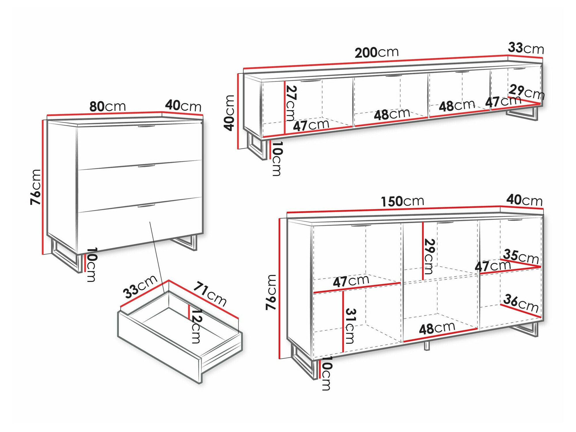 Stuemøbler-sæt Levsoni 109