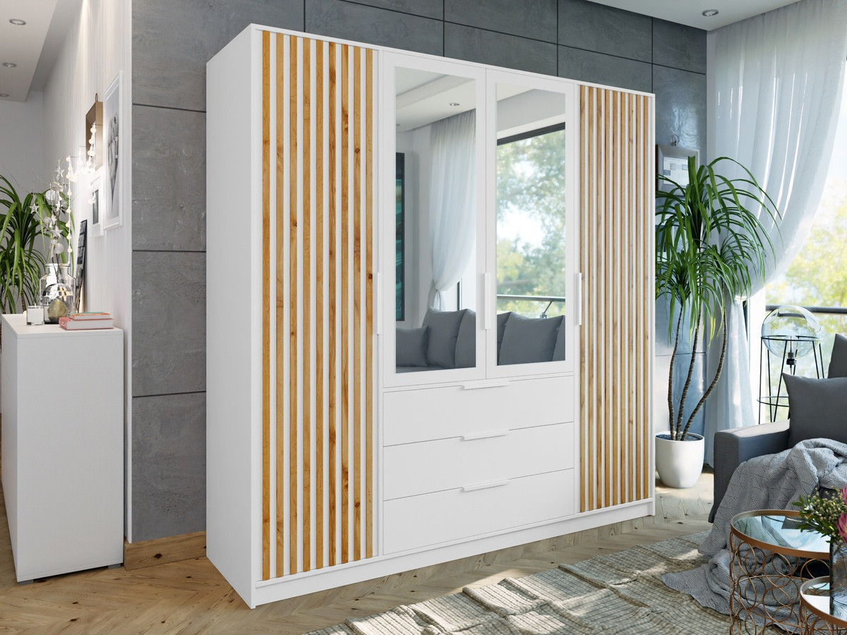 Garderobeskab Collis V (Hvid)