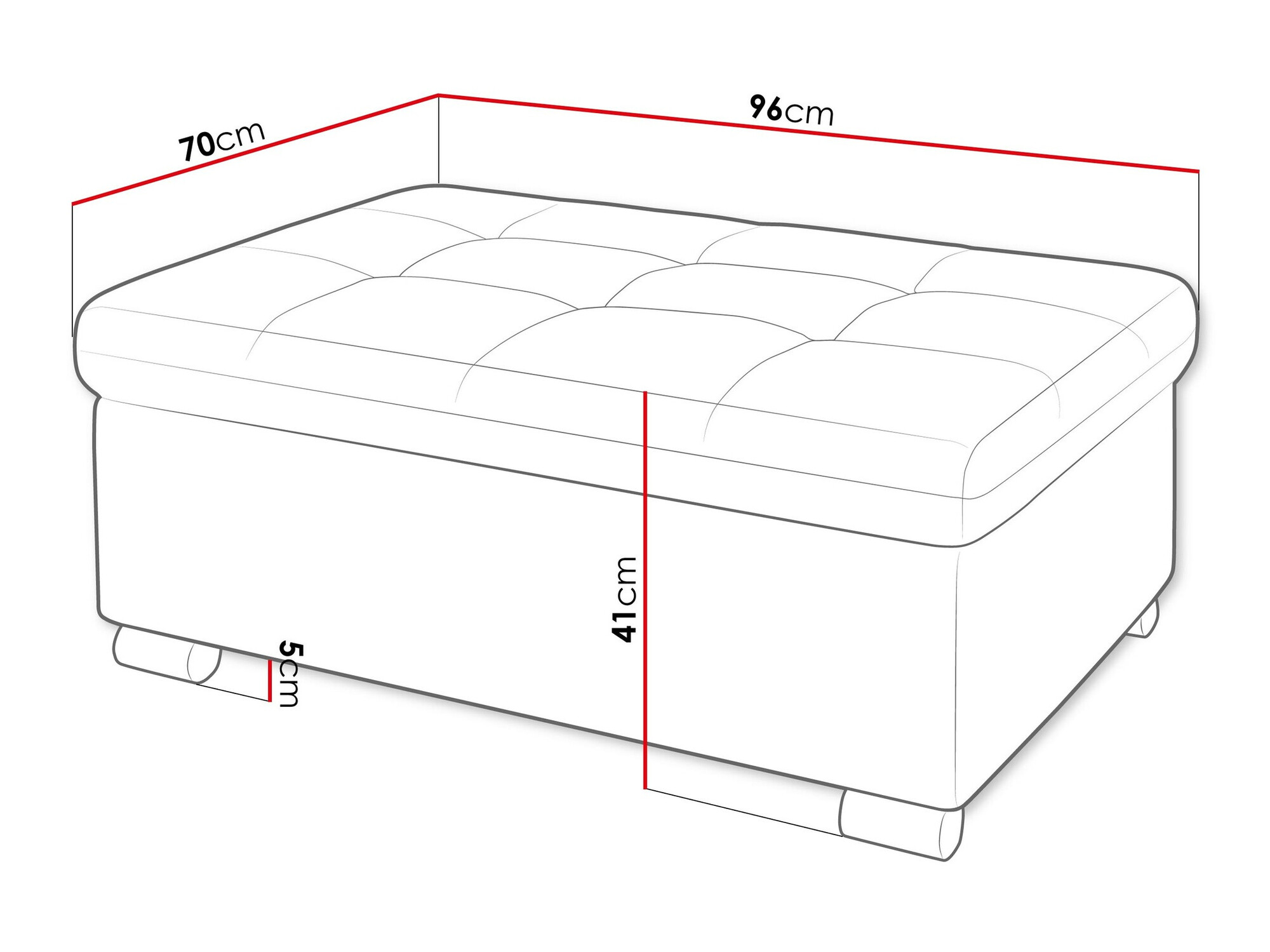 Polstret bænk Comfivo 118 (Sicuro 35)