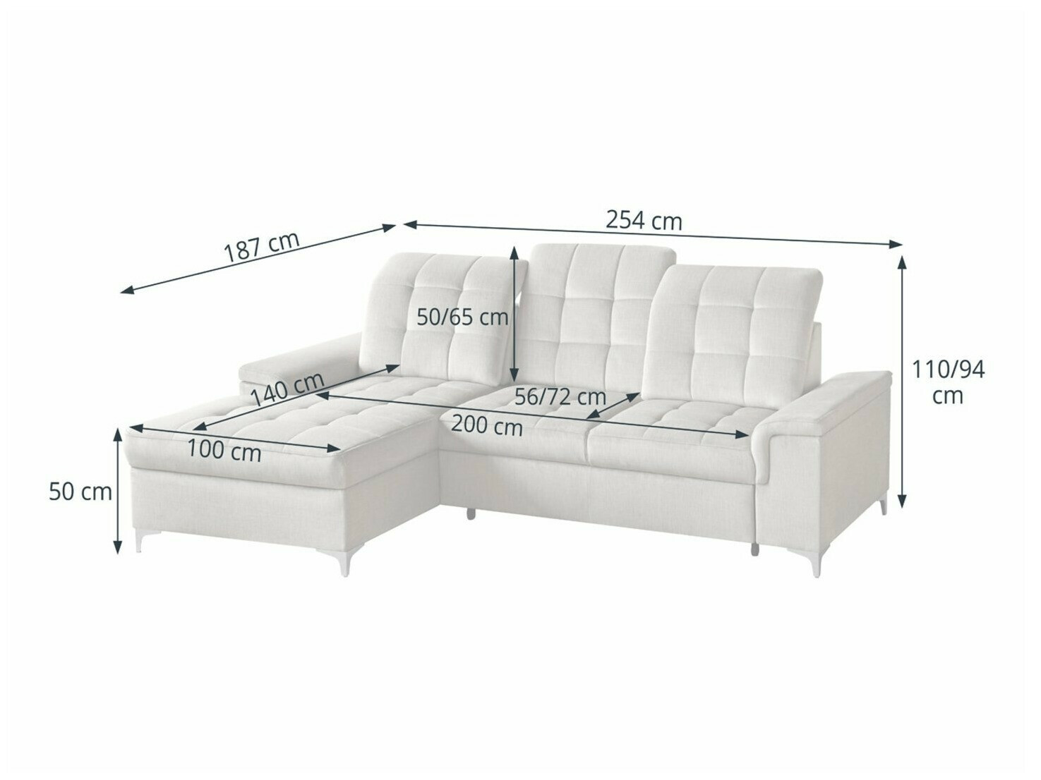 Hjørnesofa Boston 587 (Voss 28)
