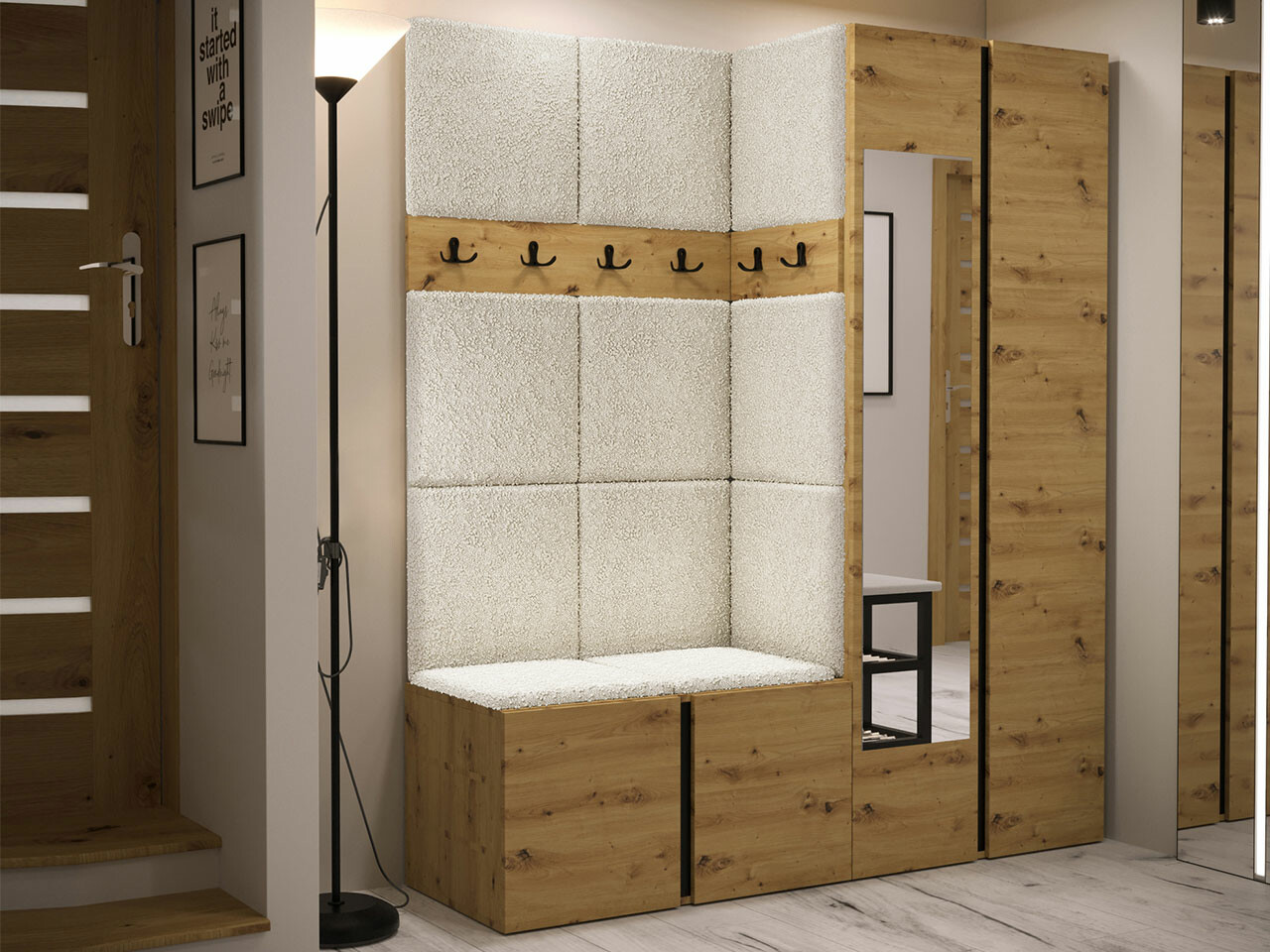 Entrésæt Hartford 278 (Artisan eg)