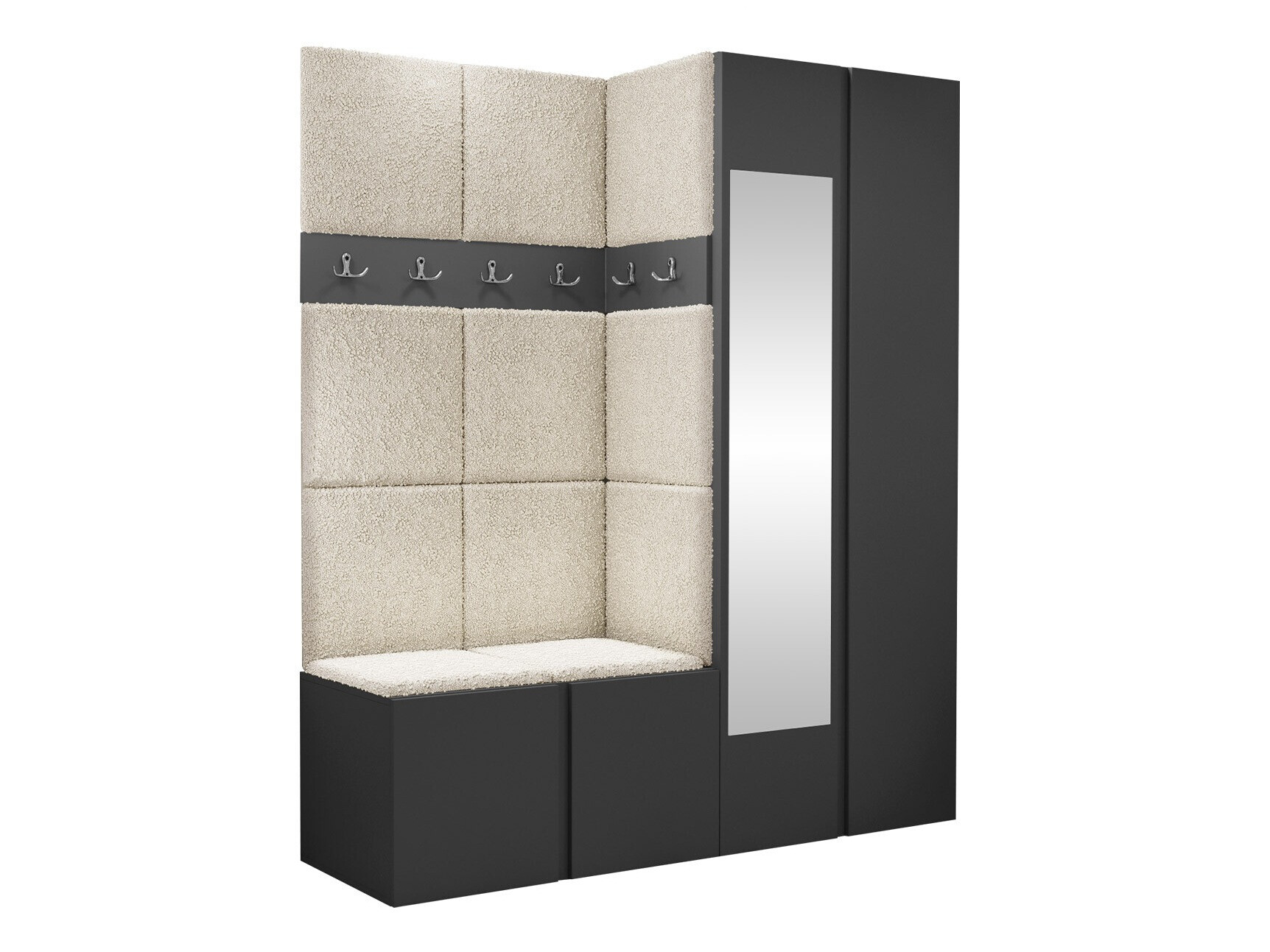 Entrésæt Hartford 278 (Grafit)