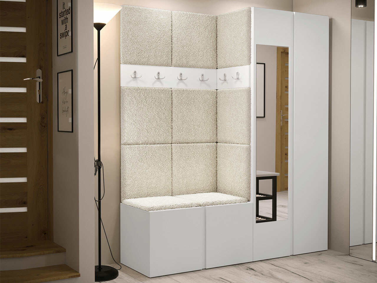 Entrésæt Hartford 278 (Hvid)