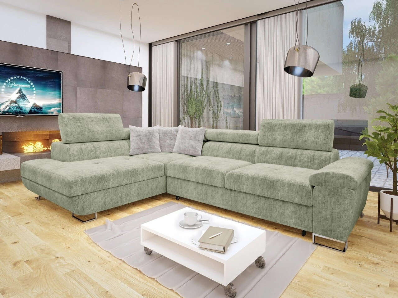 Hjørnesofa Comfivo 166 (Miu 2049 + Miu 2059)