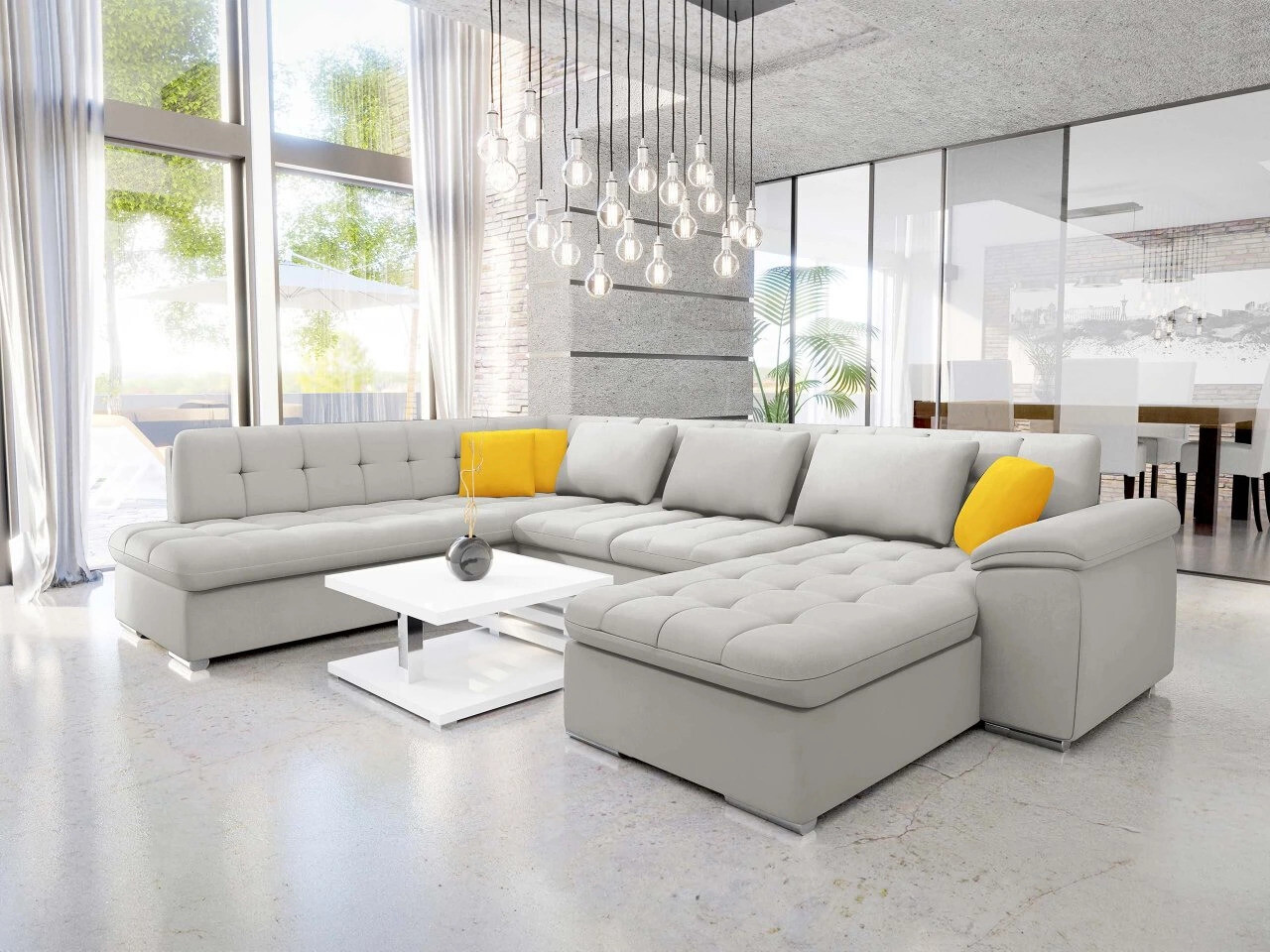 Hjørnesofa Comfivo 170 (Venus Velvet 2921 + Venus Velvet 2916)