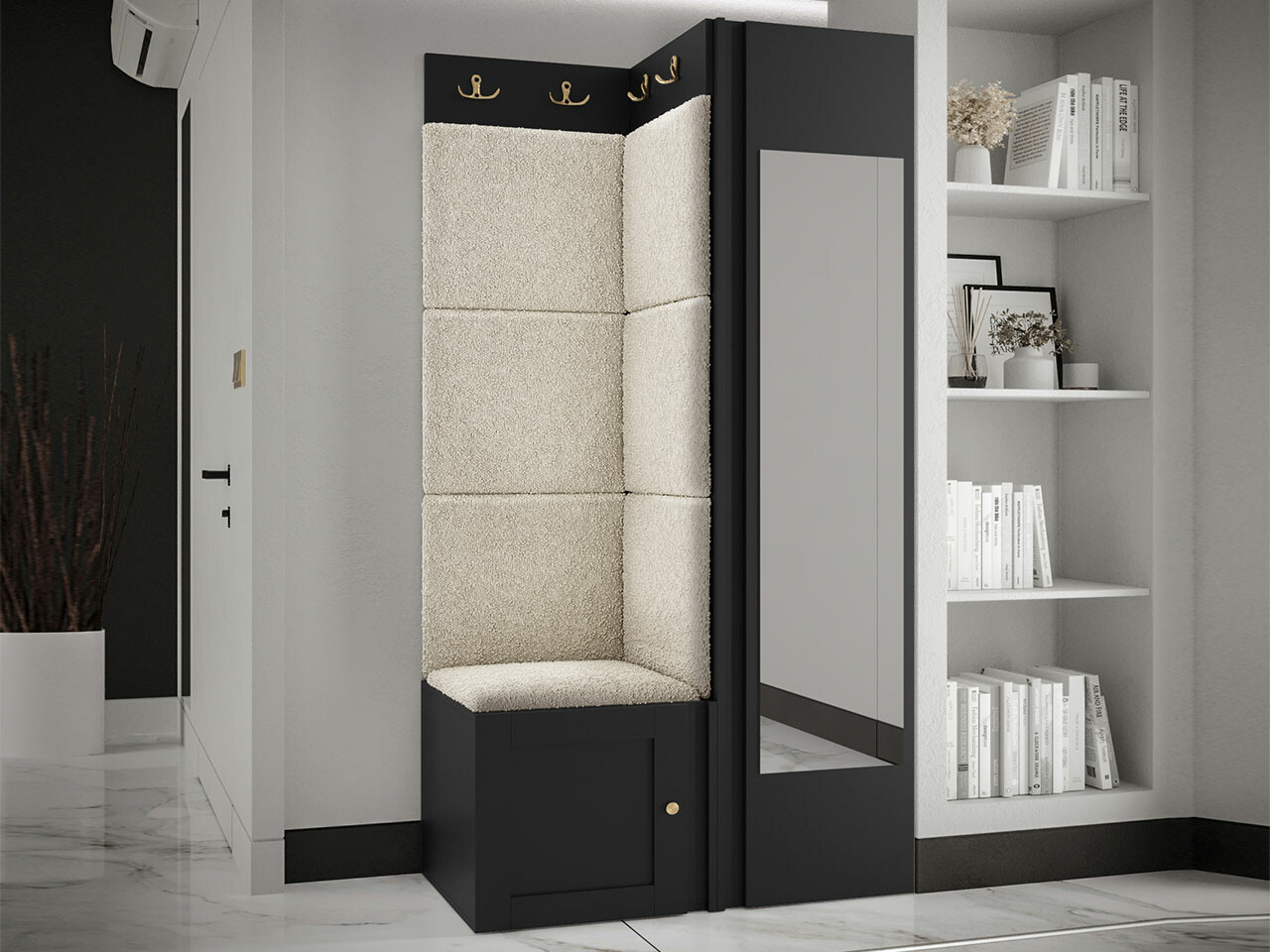 Entrésæt Hartford 382 (Sort)