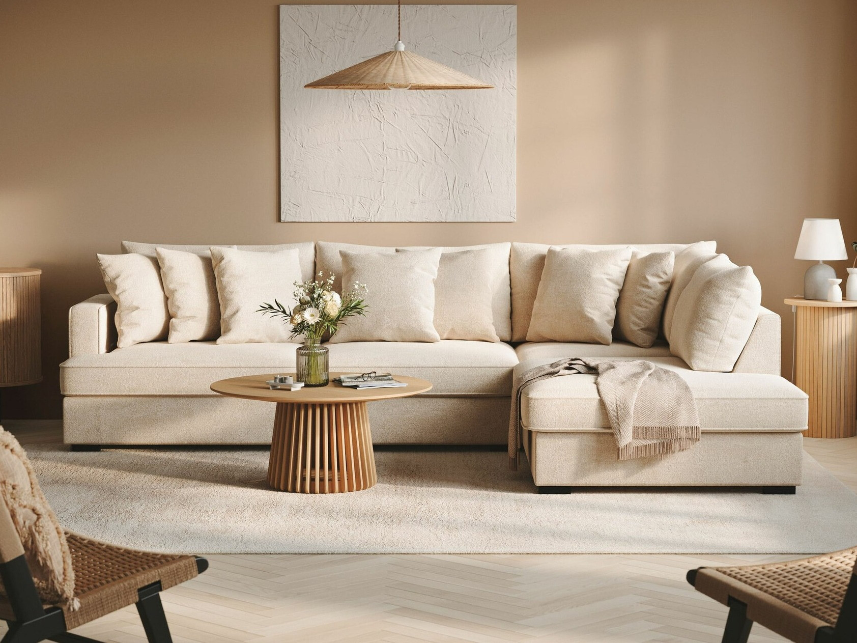 Hjørnesofa Tivsoe 102 (Trenza 06)