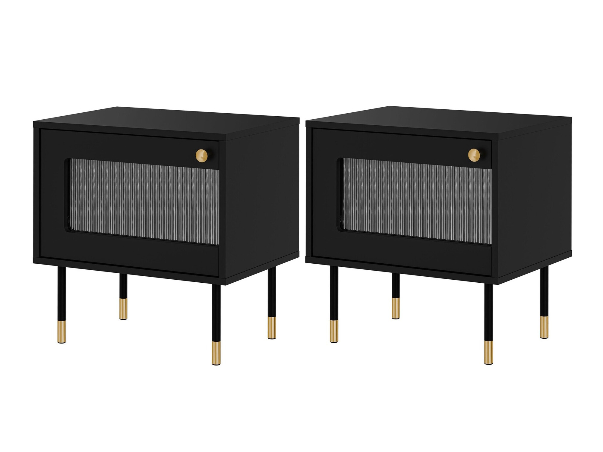 Natbordssæt Feletri 107 (Sort)