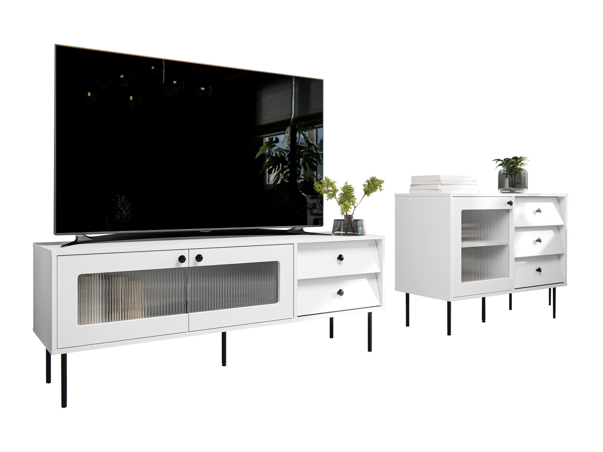 Stuemøbelsæt Feletri 108 (Hvid)