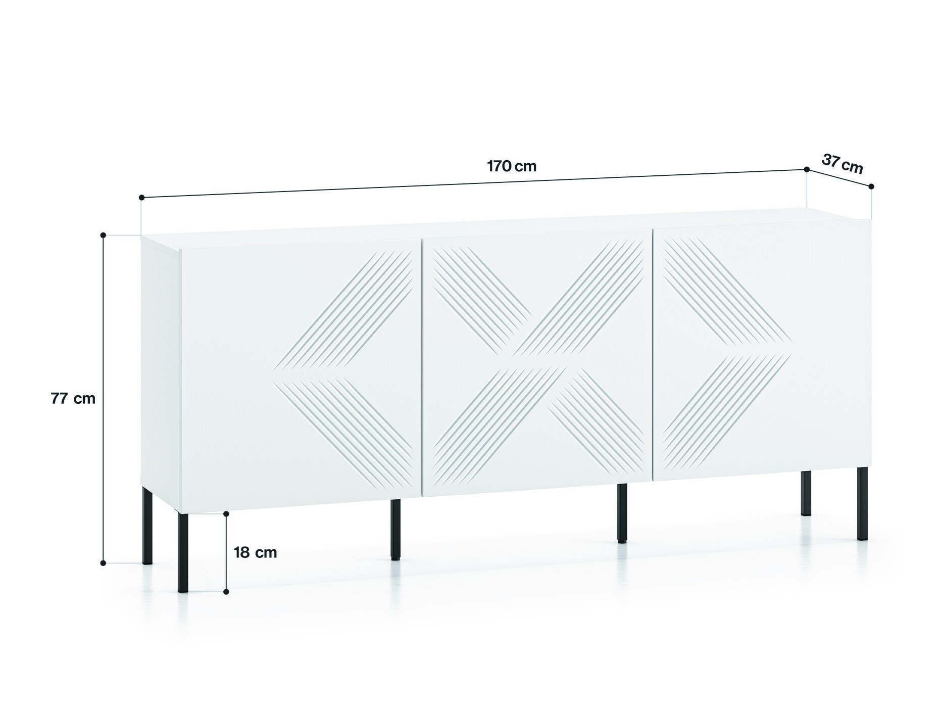 Skænk Dorferi 102 (Sort)