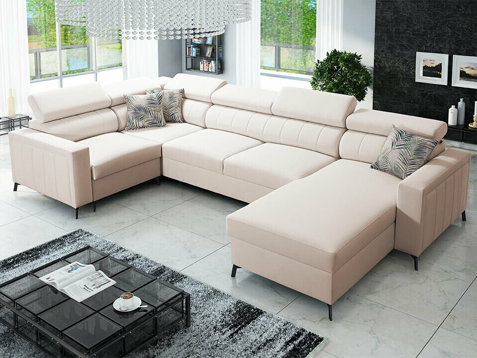Hjørnesofa Sarasota 153 (Mono 231 + Botanical 36)