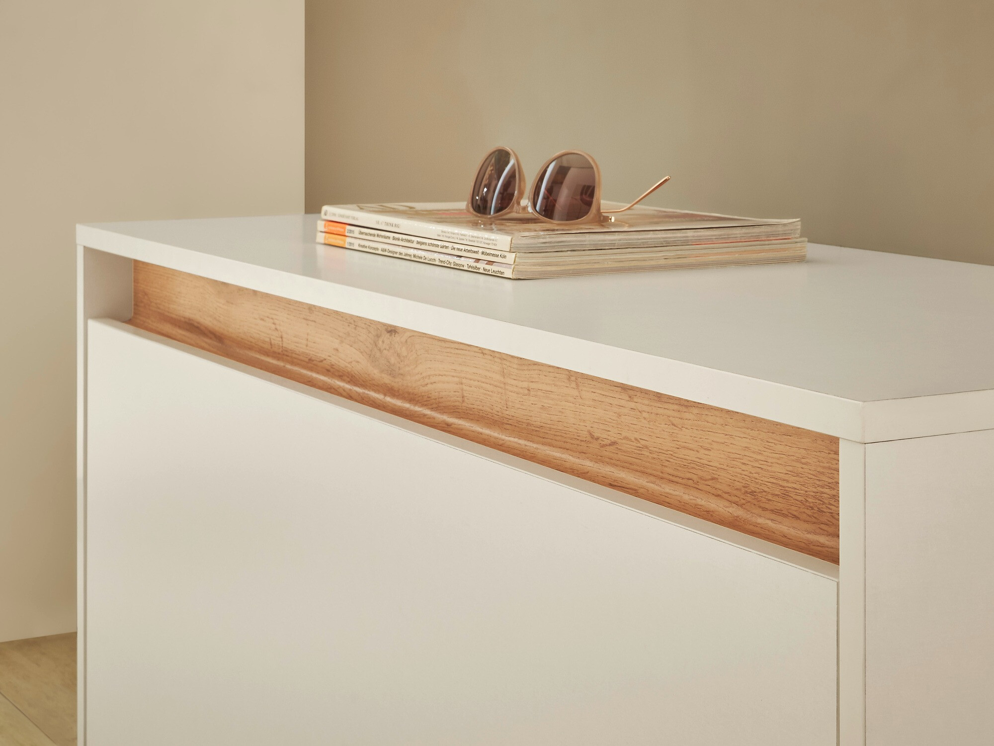 Skoskab Elbsori 163 (Hvid)