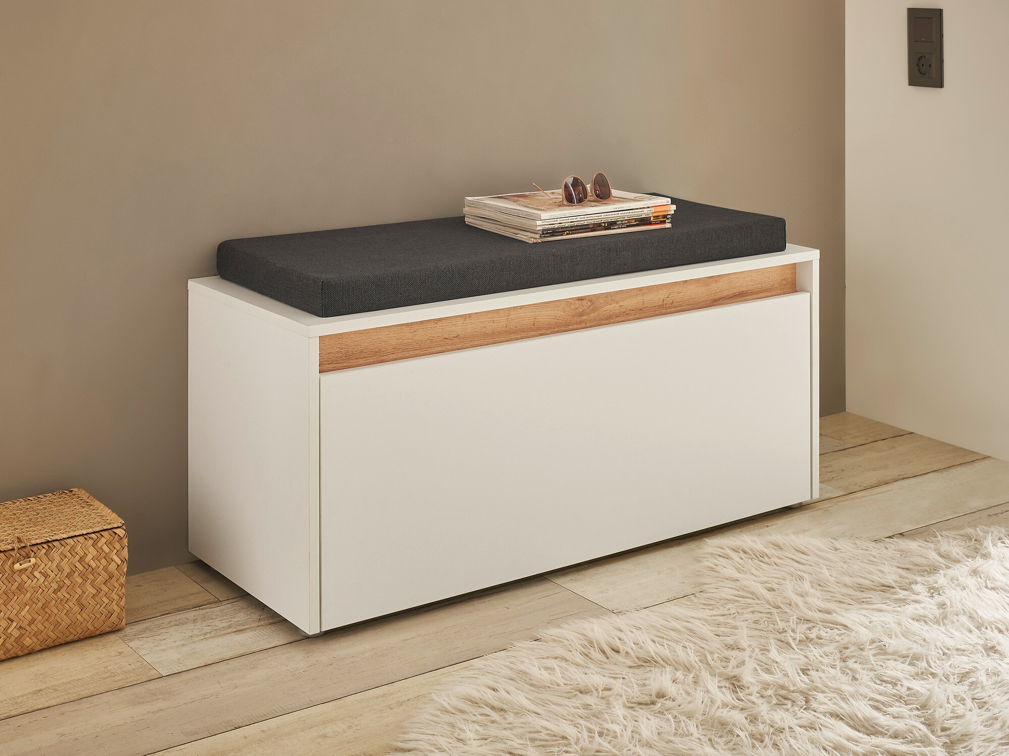 Skoskab Elbsori 164 (Hvid)