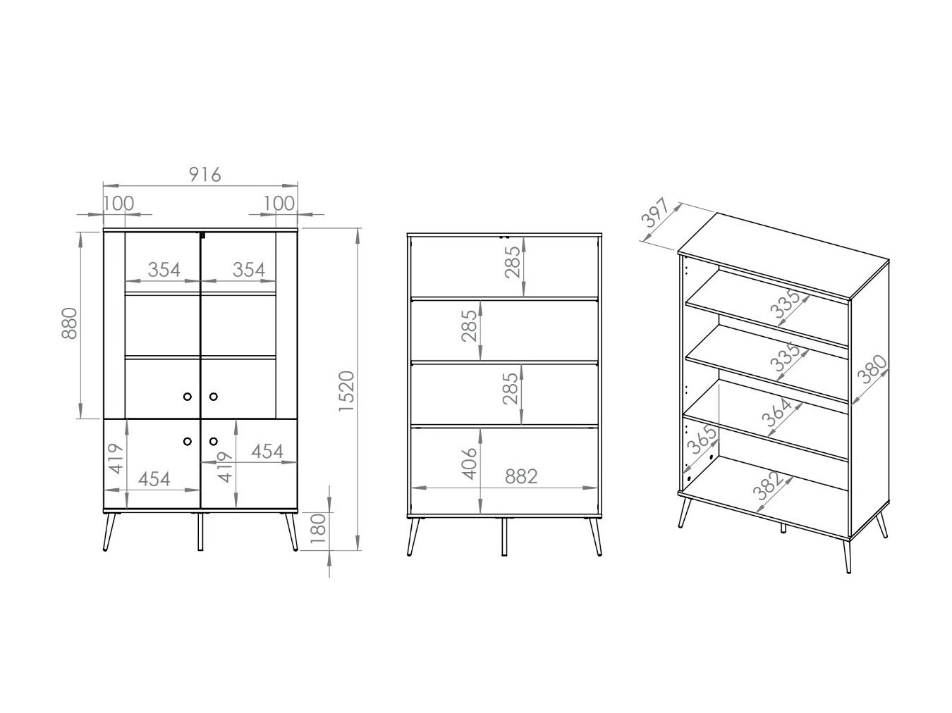 Stuemøbelsæt Veslomi 111