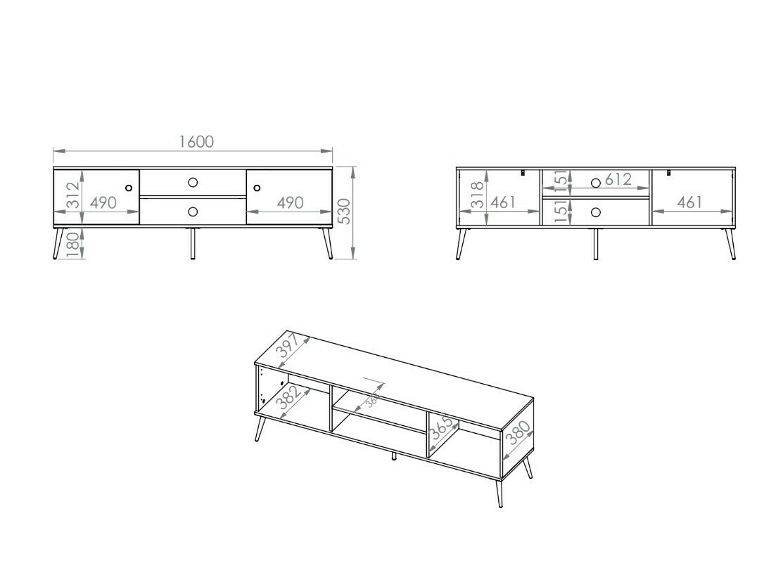 Stuemøbelsæt Veslomi 112