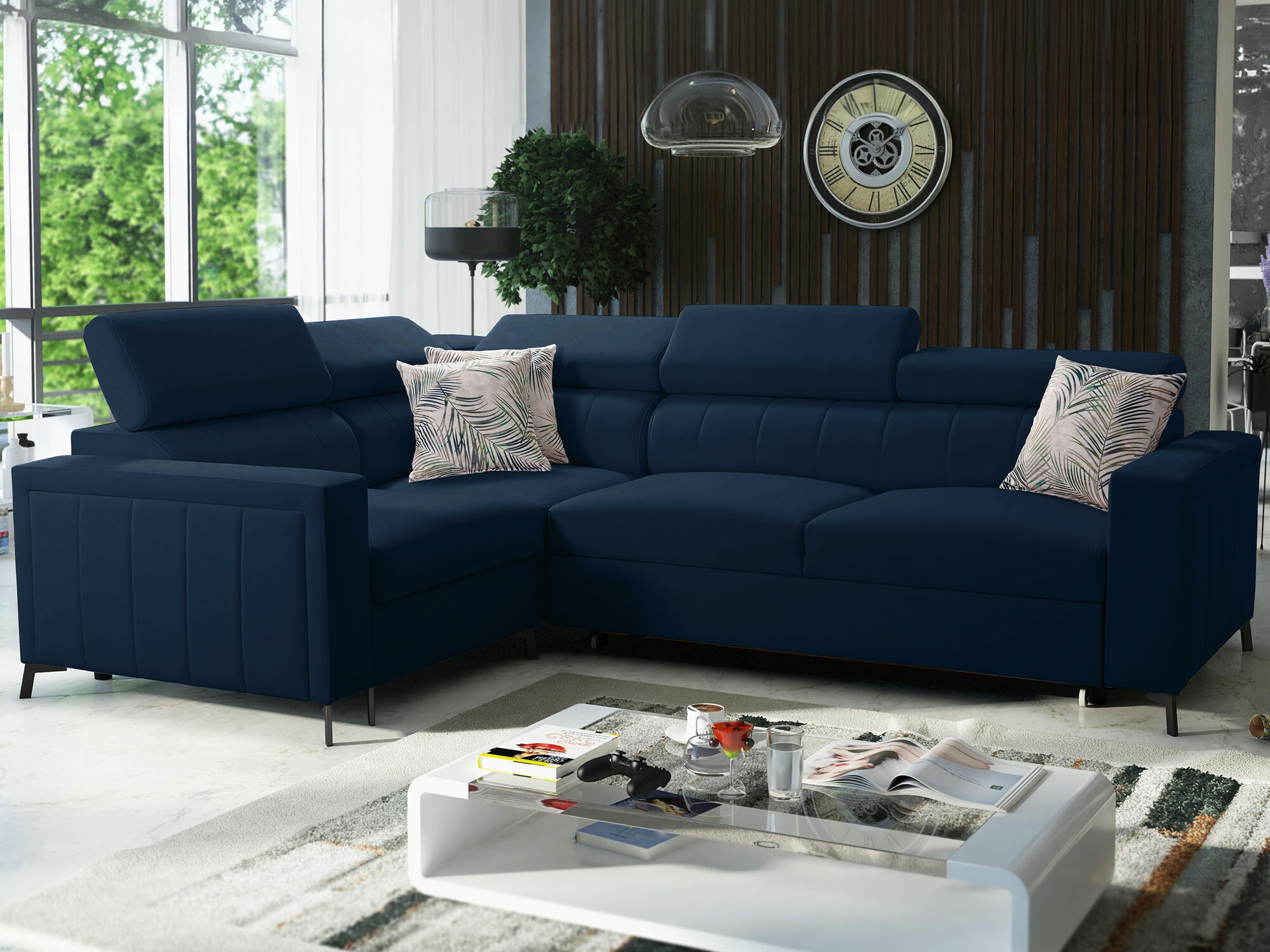 Hjørnesofa Sarasota 149 (Mono 242 + Botanical 36)