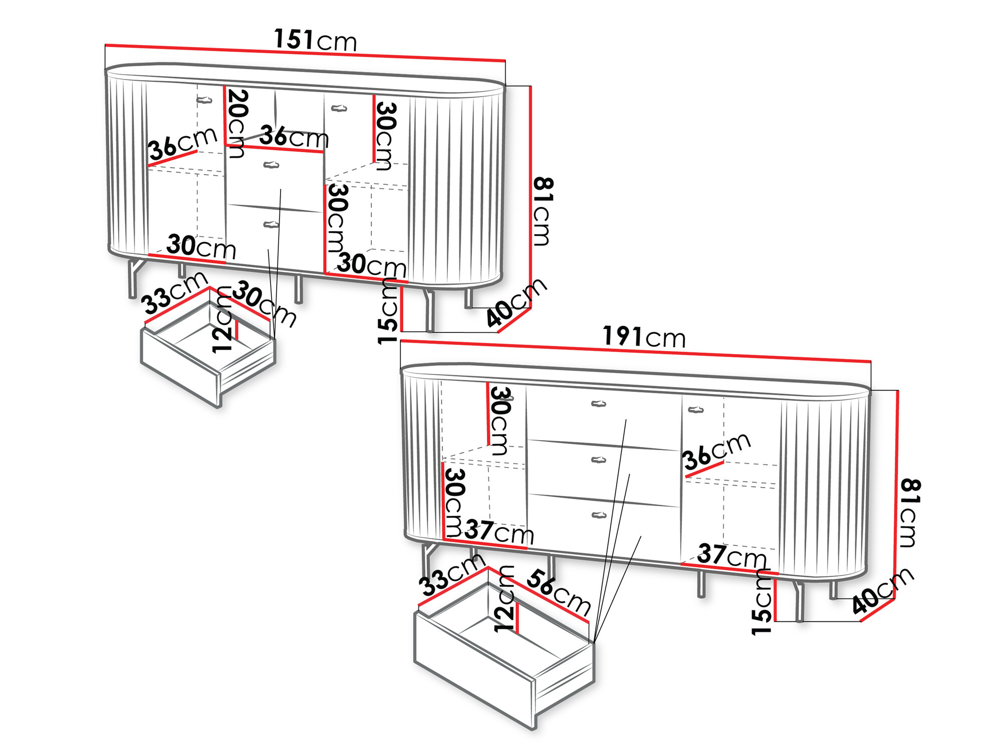 Stuemøbelsæt Novmono 121