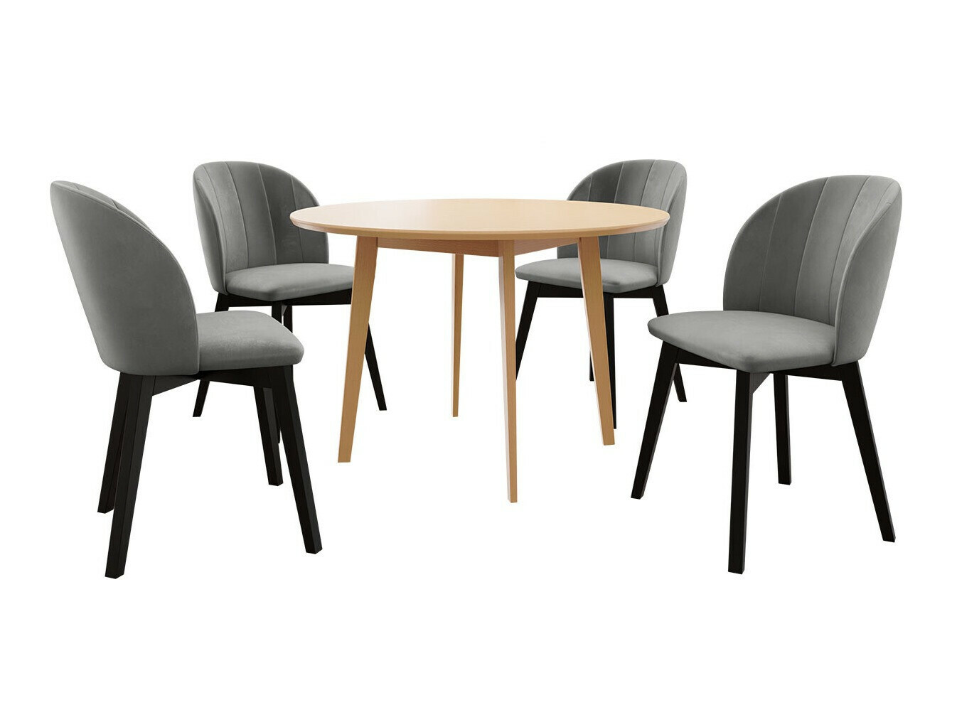 Spisestuesæt Racine 136 (Brun)