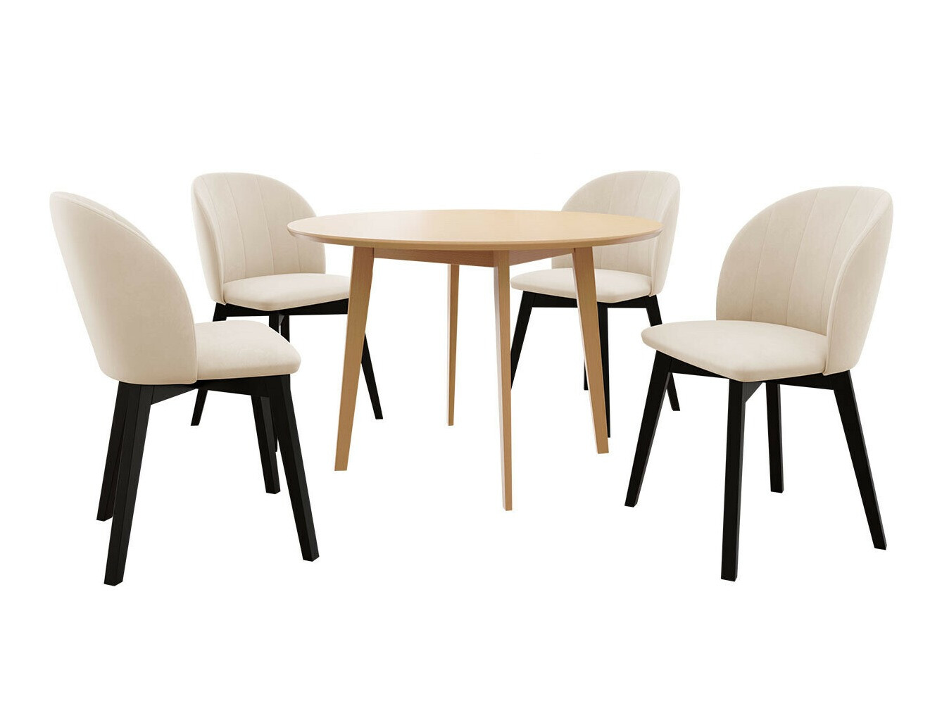 Spisestuesæt Racine 136 (Brun)